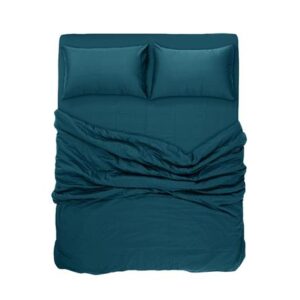 ชุดผ้าปูที่นอน 6 ฟุต 7 ชิ้น BENEATH DARK GREEN