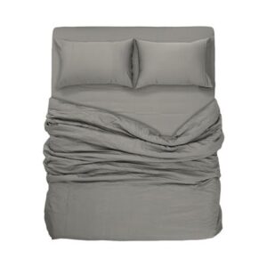 ชุดผ้าปูที่นอน 6 ฟุต 7 ชิ้น BENEATH GENTRY GREY