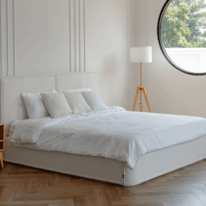 เตียงนอน 5 ฟุต RENITA HOME รุ่น Cleo สีครีม